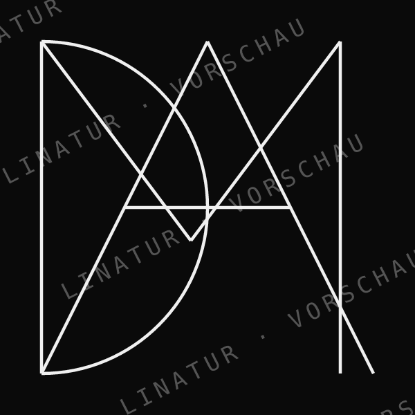 ADAM als geometrisches Fine-Line-Design — Vorschau mit Wasserzeichen