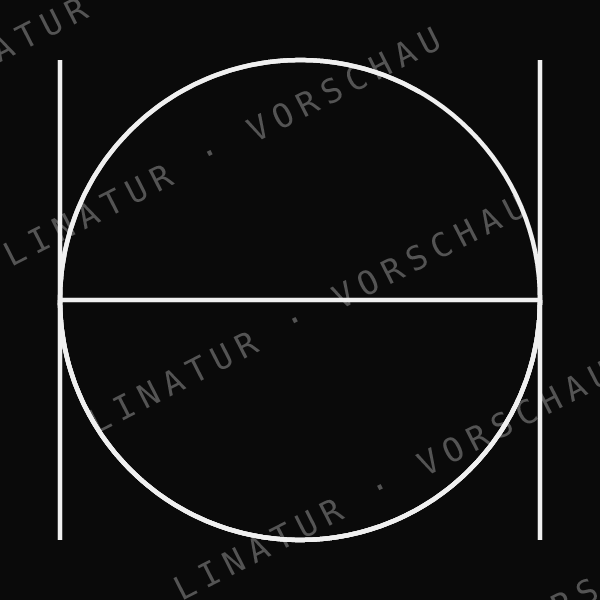HUGO als geometrisches Fine-Line-Design — Vorschau mit Wasserzeichen
