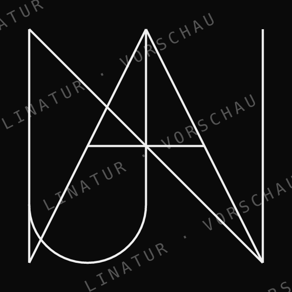 JANA als geometrisches Fine-Line-Design — Vorschau mit Wasserzeichen