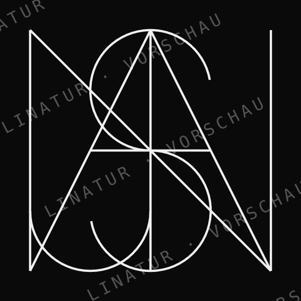 JANNIS als geometrisches Fine-Line-Design — Vorschau mit Wasserzeichen