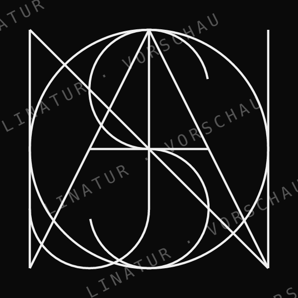 JONAS als geometrisches Fine-Line-Design — Vorschau mit Wasserzeichen