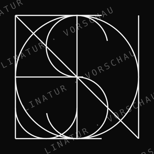 JOSEFINE als geometrisches Fine-Line-Design — Vorschau mit Wasserzeichen