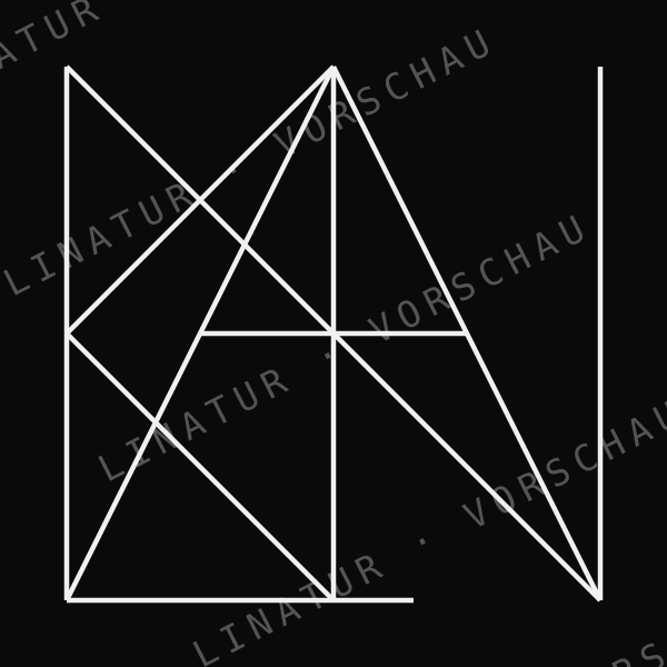 KILIAN als geometrisches Fine-Line-Design — Vorschau mit Wasserzeichen