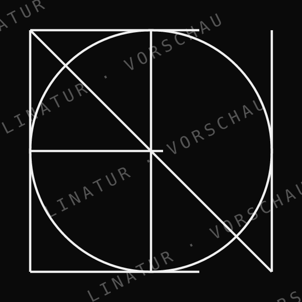 LEONIE als geometrisches Fine-Line-Design — Vorschau mit Wasserzeichen
