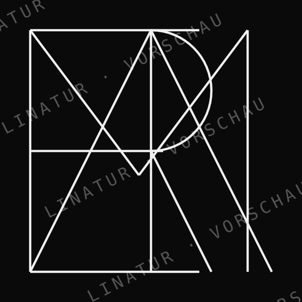 MARIE als geometrisches Fine-Line-Design — Vorschau mit Wasserzeichen
