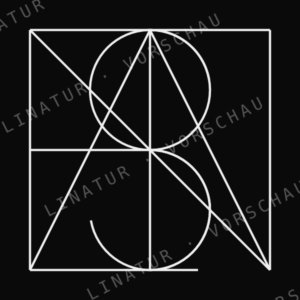 SEBASTIAN als geometrisches Fine-Line-Design — Vorschau mit Wasserzeichen